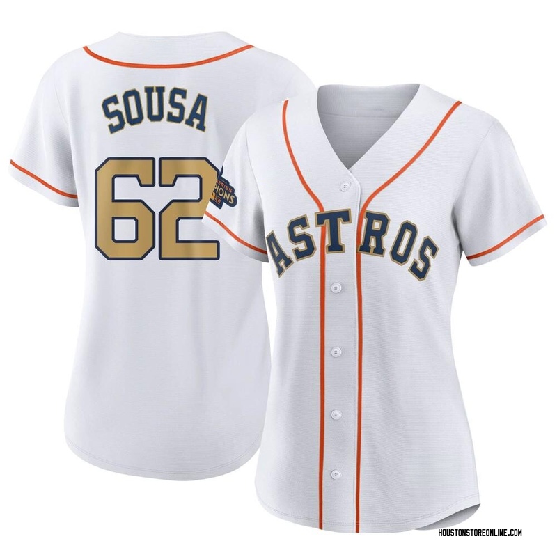 Bennett Sousa Women's Houston Astros White 2023 Collection Jersey - Gold  Authentic
