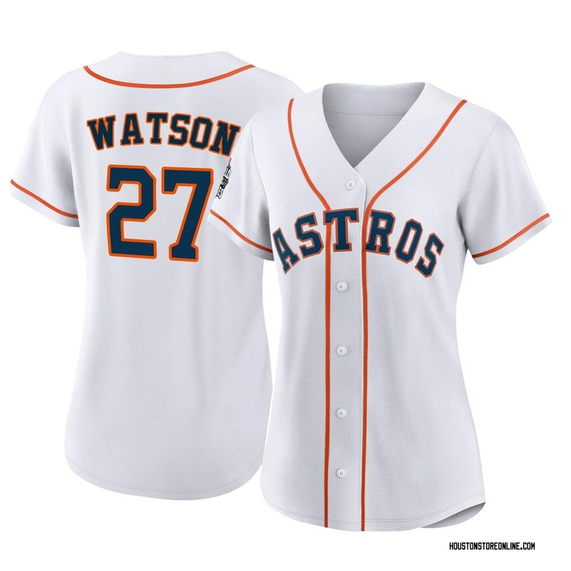 Men's Bob Watson Houston Astros Authentic Gray Road Jersey