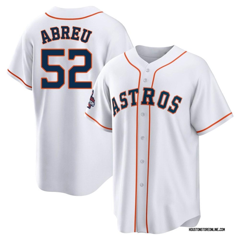 Men's Bryan Abreu Houston Astros Replica Orange Alternate Jersey