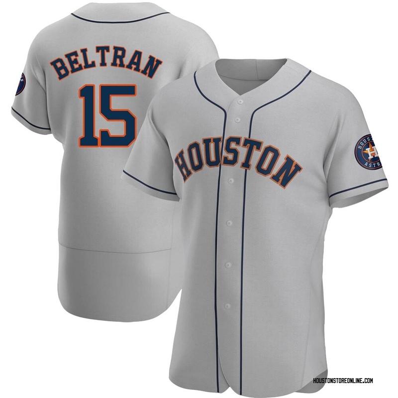 Men's Cesar Salazar Houston Astros Authentic Navy Alternate Jersey