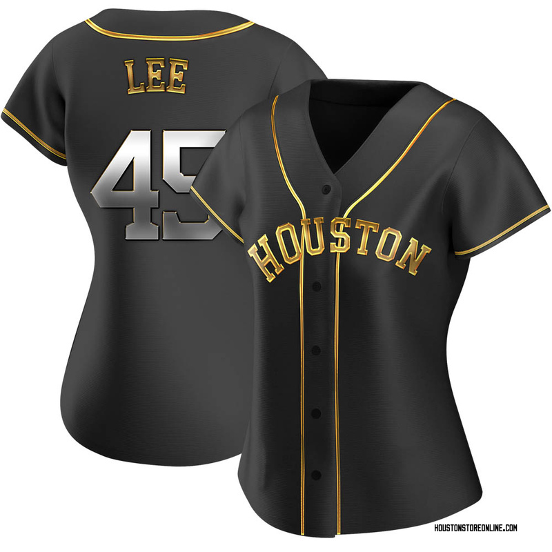 Men's Carlos Lee Houston Astros Authentic Gold White 2023