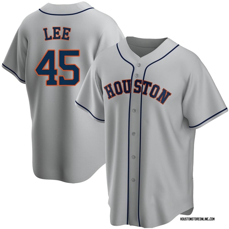 Youth Carlos Lee Houston Astros Replica White Home Cooperstown