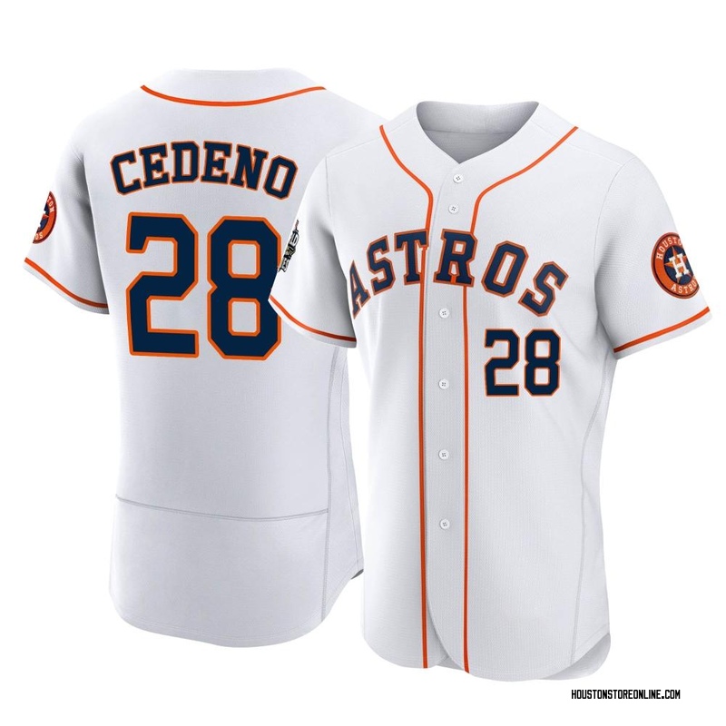 Cesar Cedeno Men's Houston Astros 2022 World Series Home Jersey - White  Authentic