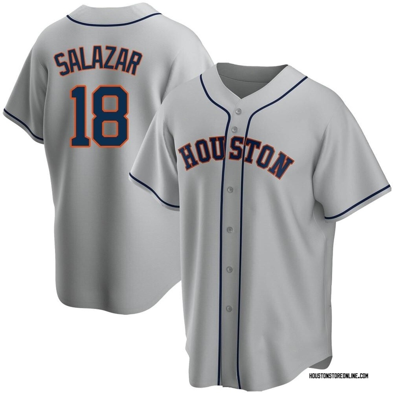 Nike Men's Houston Astros Gray Road Replica Team Jersey - S - Grey