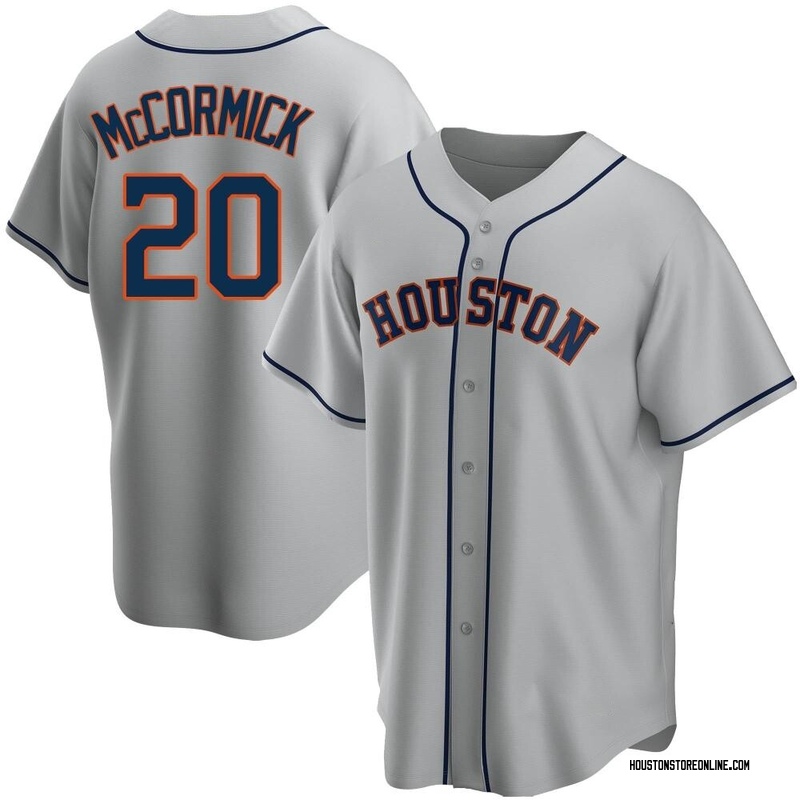 Chas McCormick City Connect Game-Used Jersey