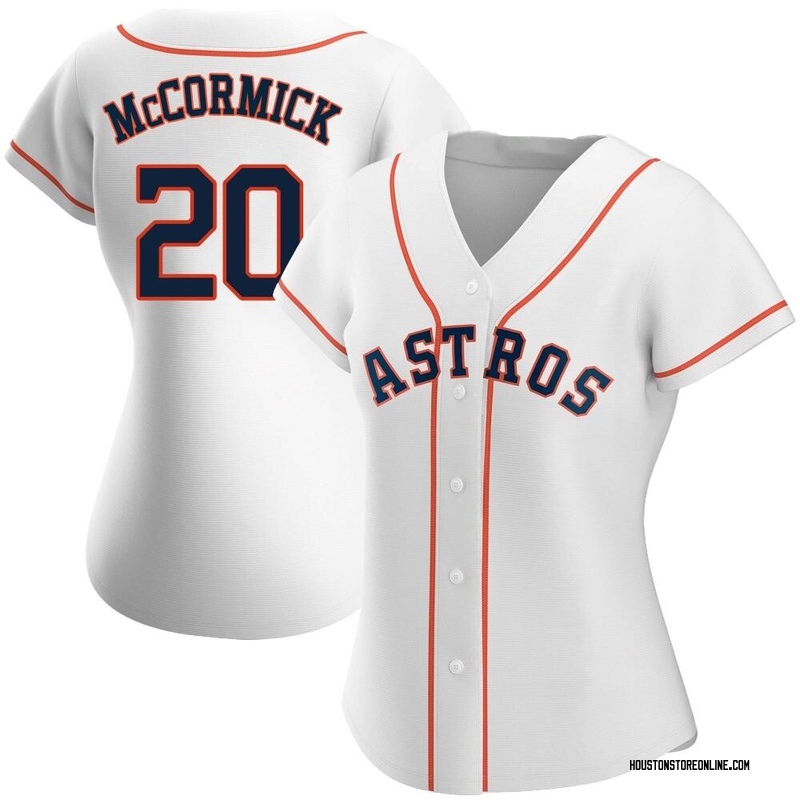 Men's Chas McCormick Houston Astros Replica Orange Alternate Jersey