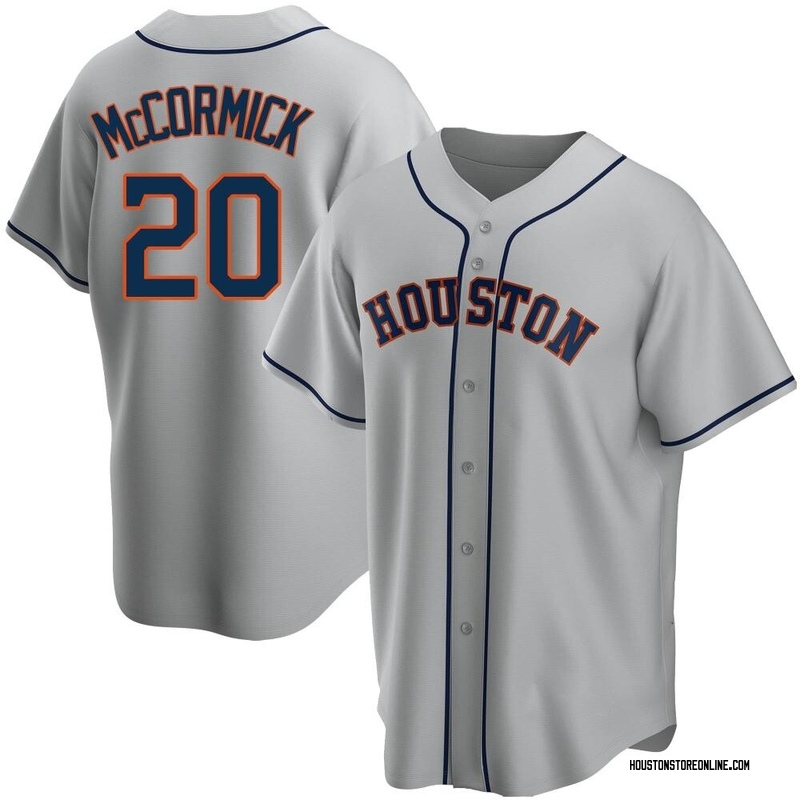 Youth Chas McCormick Houston Astros Replica White 2022 World Series  Champions Home Jersey