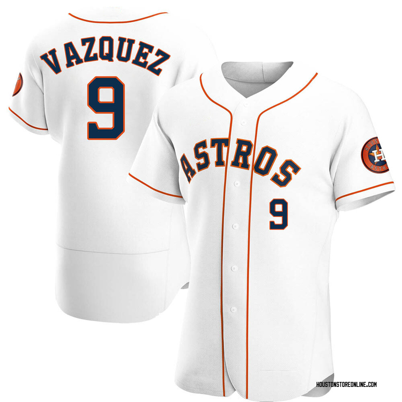 Youth Christian Vazquez Houston Astros Replica Orange Alternate Jersey