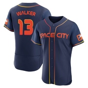 Christian Walker Men's Houston Astros 2022 City Connect Jersey - Navy Authentic