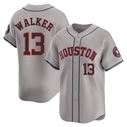 Christian Walker Men's Houston Astros Away Jersey - Gray Limited