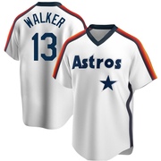 Christian Walker Men's Houston Astros Home Cooperstown Collection Team Jersey - White Replica