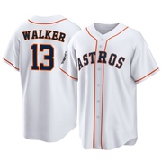 Christian Walker Youth Houston Astros 2022 World Series Home Jersey - White Replica