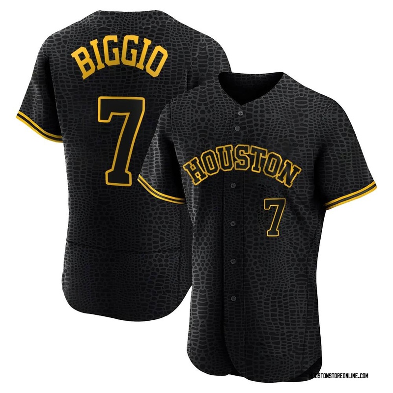 Craig Biggio 2001 Houston Astros Men's Alternate Black Jersey