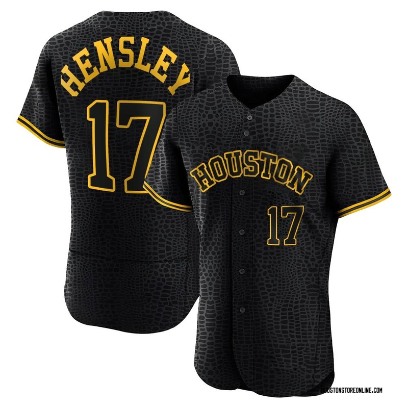 David Hensley Game-Used Gold Jersey