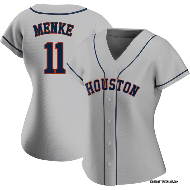 Men's Houston Astros Alex Bregman Nike Gray Road Replica Player