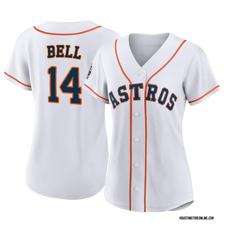 Derek Bell Youth Houston Astros 2022 World Series Champions Home Jersey -  White Replica