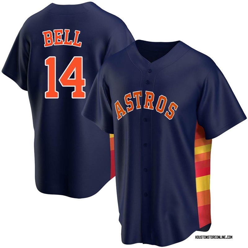 Derek Bell Youth Houston Astros 2022 World Series Champions Home Jersey -  White Replica