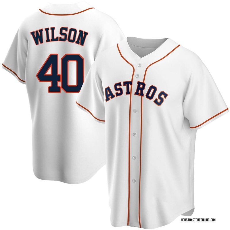 Men's Don Wilson Houston Astros Replica Gold White 2023 Collection Jersey