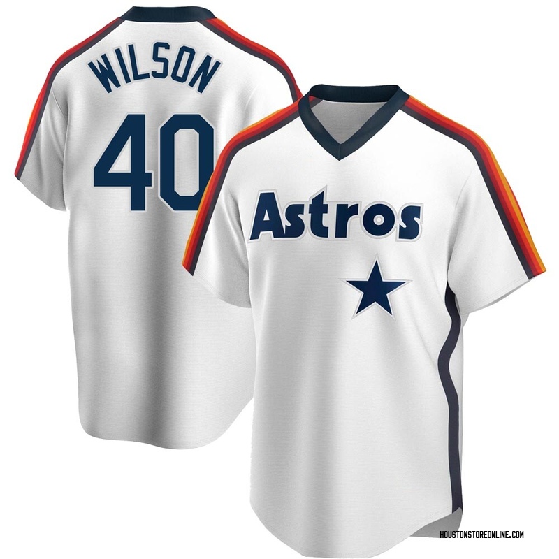 Men's Don Wilson Houston Astros Replica Gold White 2023 Collection Jersey