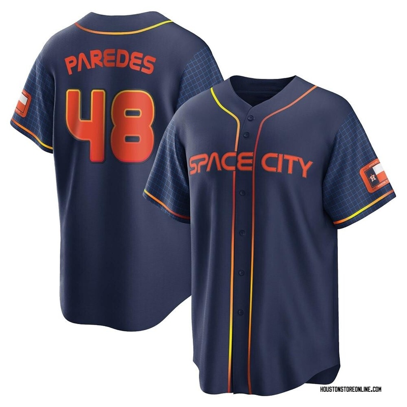 MLB Houston Astros City Connect (Jose Altuve) Men's Replica Baseball Jersey.