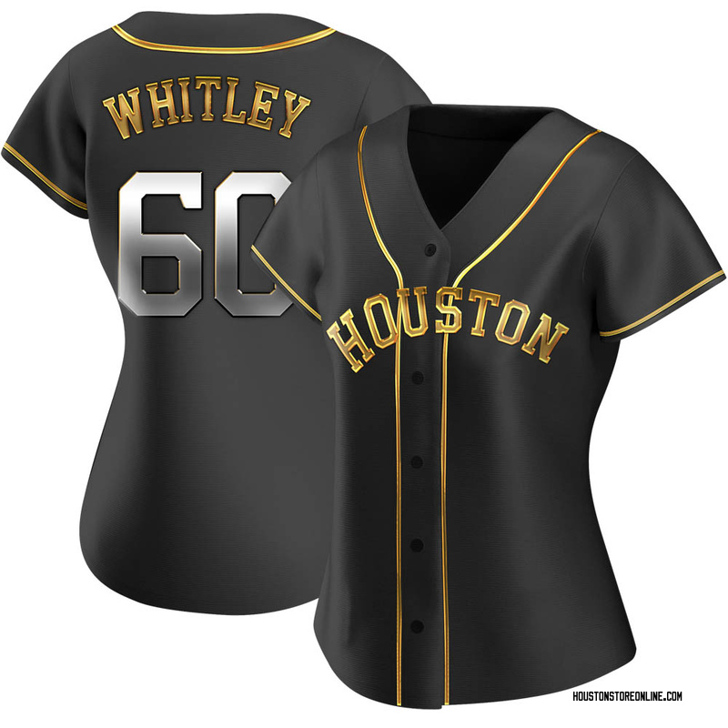 Forrest Whitley Women's Houston Astros Alternate Jersey - Black Golden  Replica