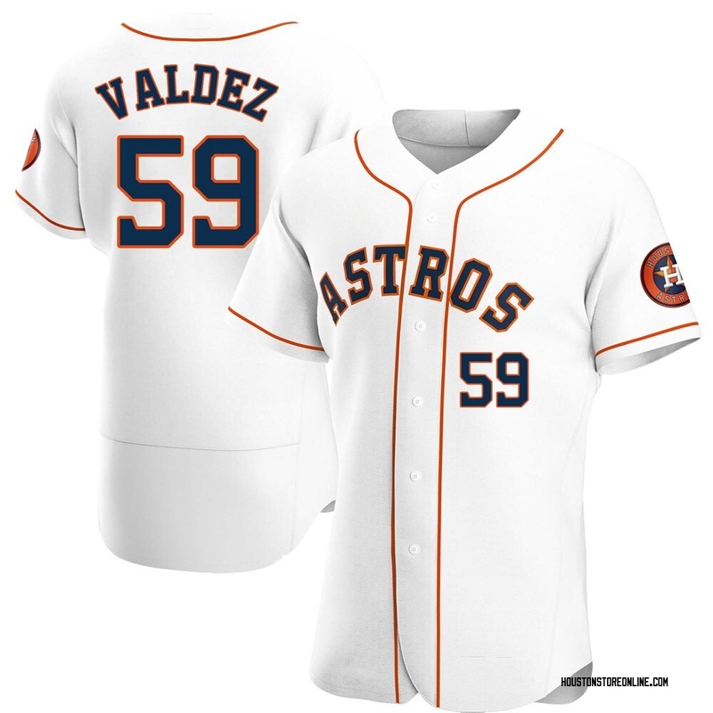 Men's Framber Valdez Houston Astros Replica Navy Alternate Jersey