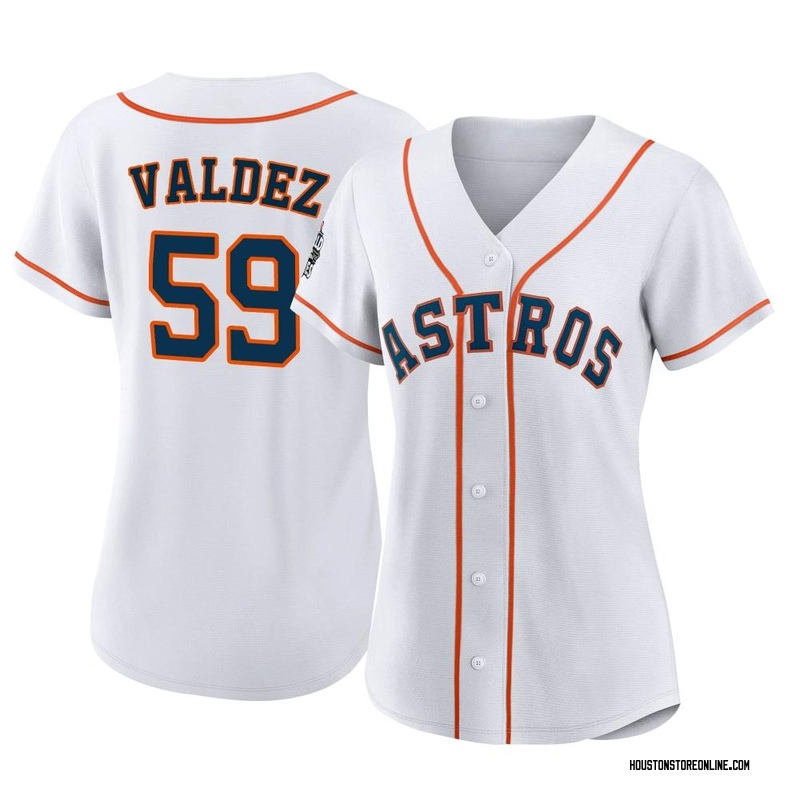 Men's Framber Valdez Houston Astros Replica Navy Alternate Jersey