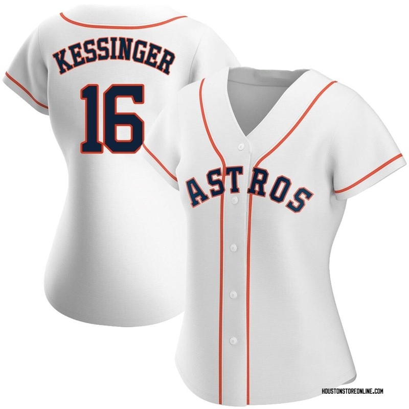 Men's Randy Johnson Houston Astros Replica White Home Jersey