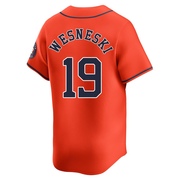 Hayden Wesneski Men's Houston Astros Alternate Jersey - Orange Limited