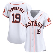 Hayden Wesneski Women's Houston Astros Home Jersey - White Limited