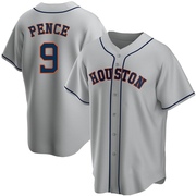 Hunter Pence Youth Houston Astros Road Jersey - Gray Replica