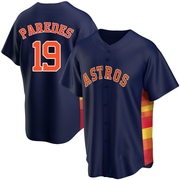 Isaac Paredes Men's Houston Astros Alternate Jersey - Navy Replica