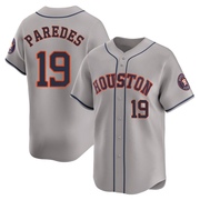 Isaac Paredes Youth Houston Astros Away Jersey - Gray Limited