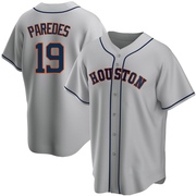 Isaac Paredes Youth Houston Astros Road Jersey - Gray Replica