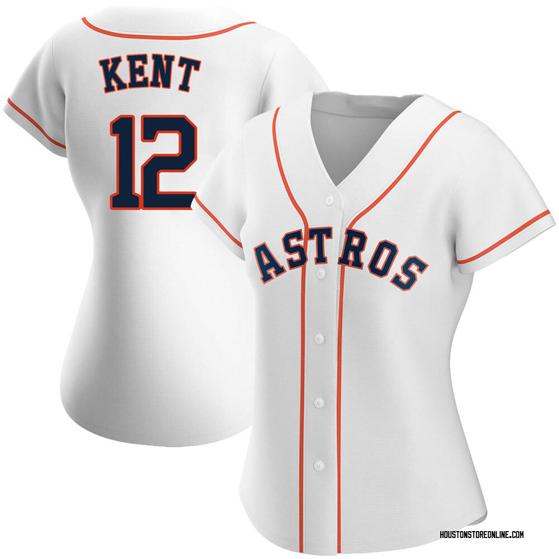 Jeff Kent Women's Houston Astros White 2023 Collection Jersey - Gold  Authentic