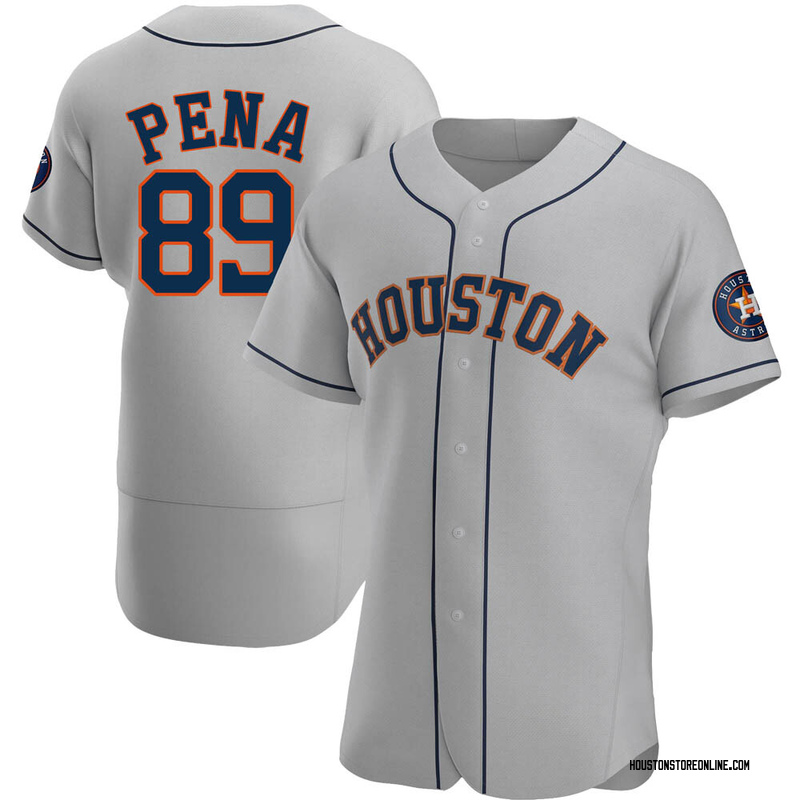 Nike Men's Houston Astros Gold Jeremy Pena Replica Jersey