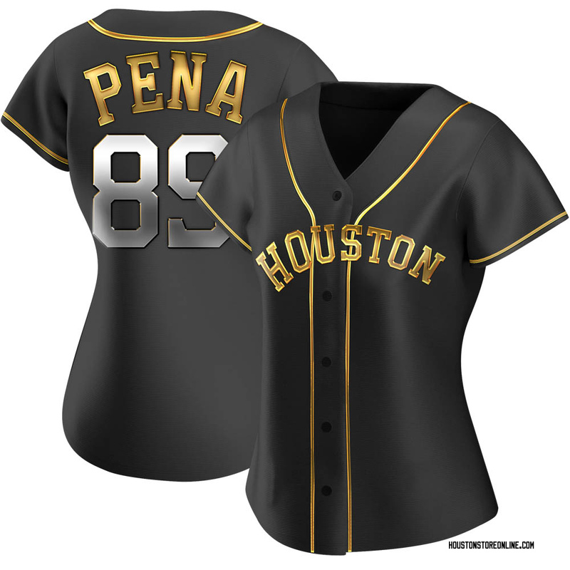 Youth Jeremy Pena Houston Astros Replica Gray Road Jersey