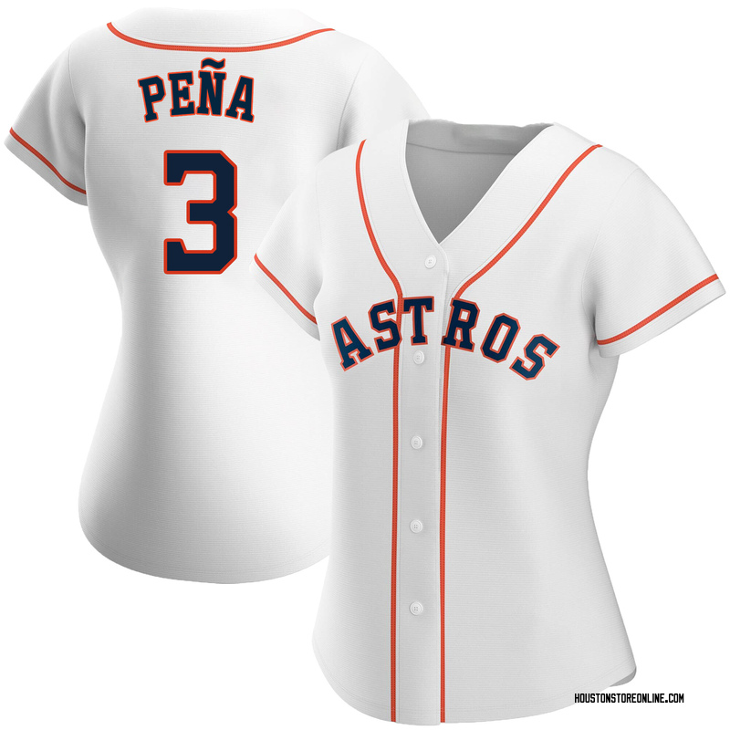 Youth Jeremy Pena Houston Astros Replica White Home Cooperstown