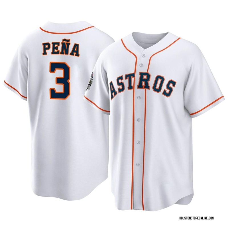 Men's Jeremy Pena Houston Astros Replica Orange Alternate Jersey