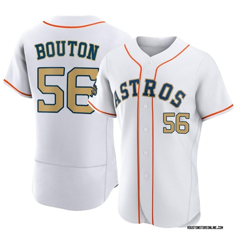 Youth Josh James Houston Astros Replica White Home Cooperstown Collection  Team Jersey