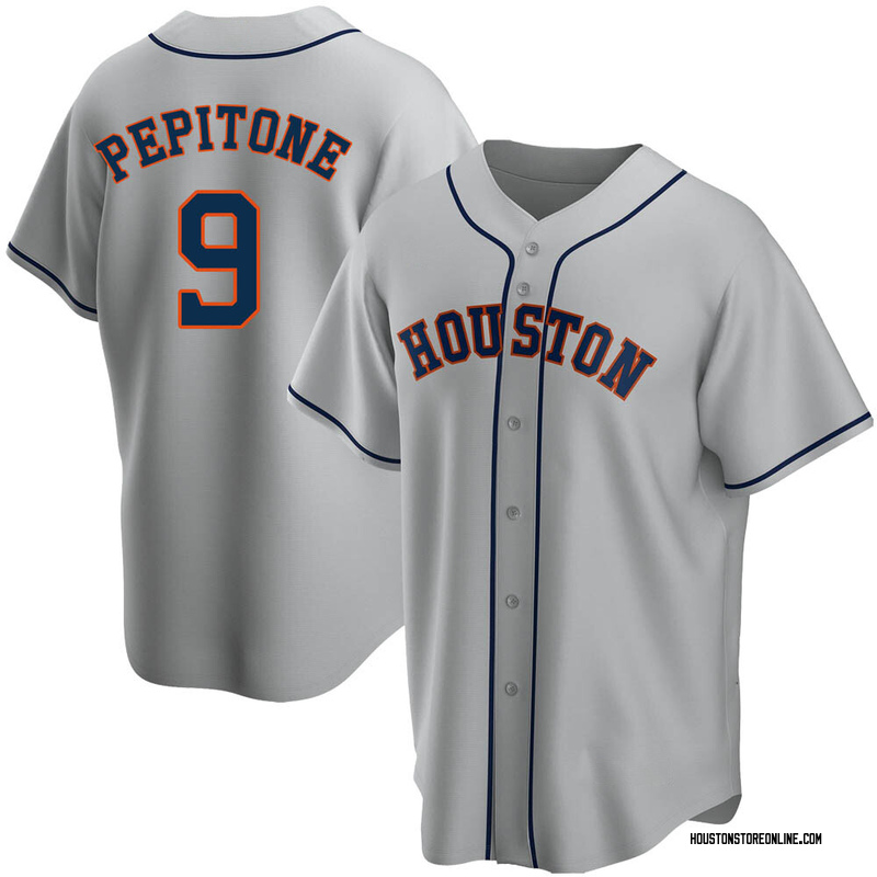 Men's Jose Altuve Houston Astros Replica Black Golden Alternate Jersey