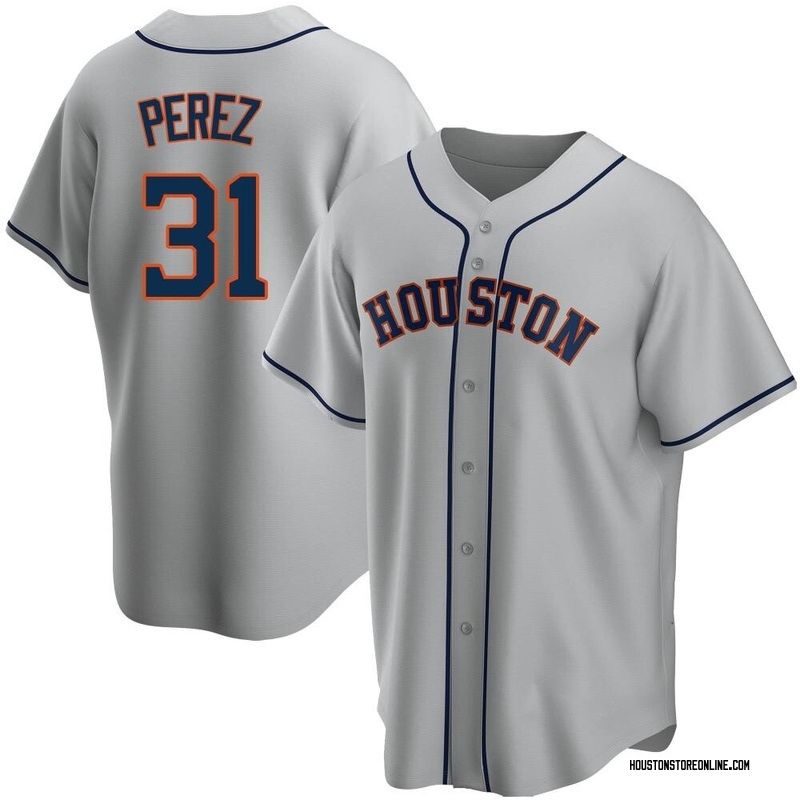 Joe Perez Houston Astros Youth Orange Roster Name & Number T-Shirt 