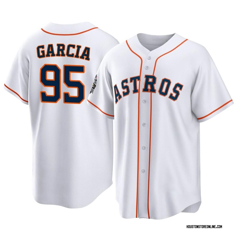 Houston Astros White Home Authentic Flex Base Jersey by Majestic