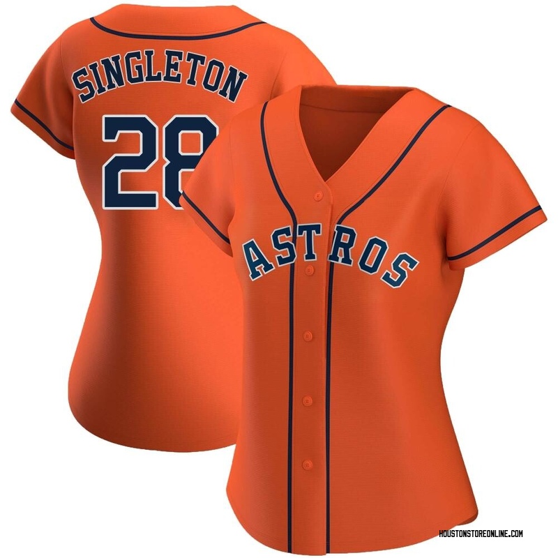 Women's Houston Astros Jeremy Pena Replica Baseball Jerseys With Number