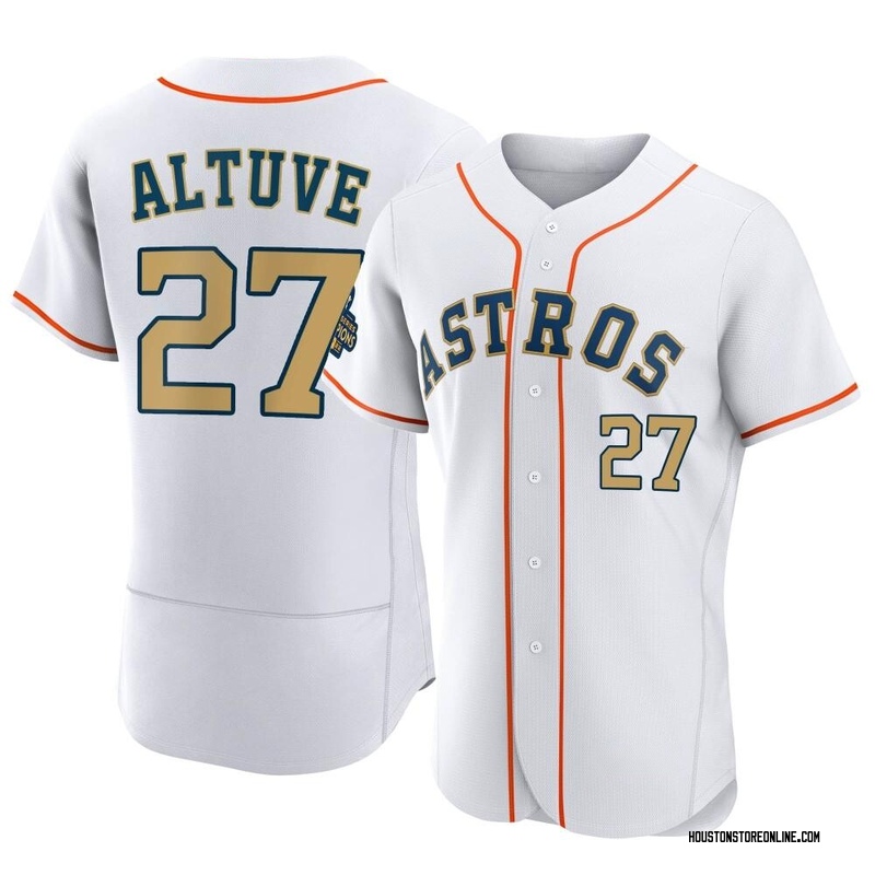 Men's Houston Astros Jose Altuve Alternate Player Name Jersey