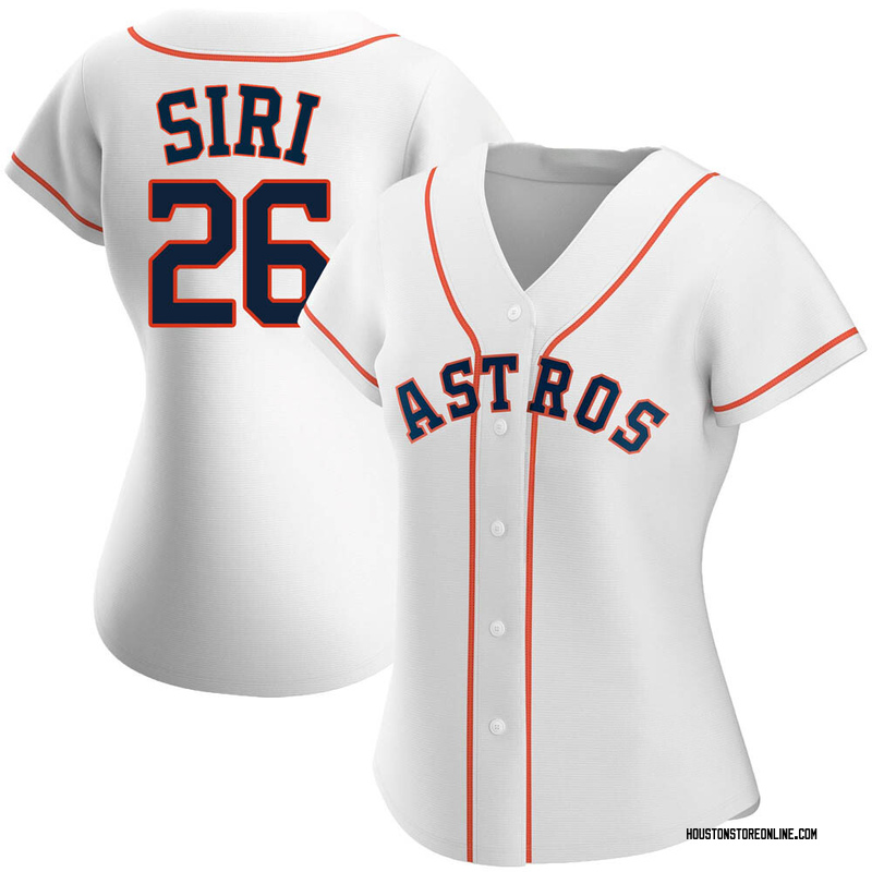 Youth Jose Siri Houston Astros Replica Navy Alternate Jersey