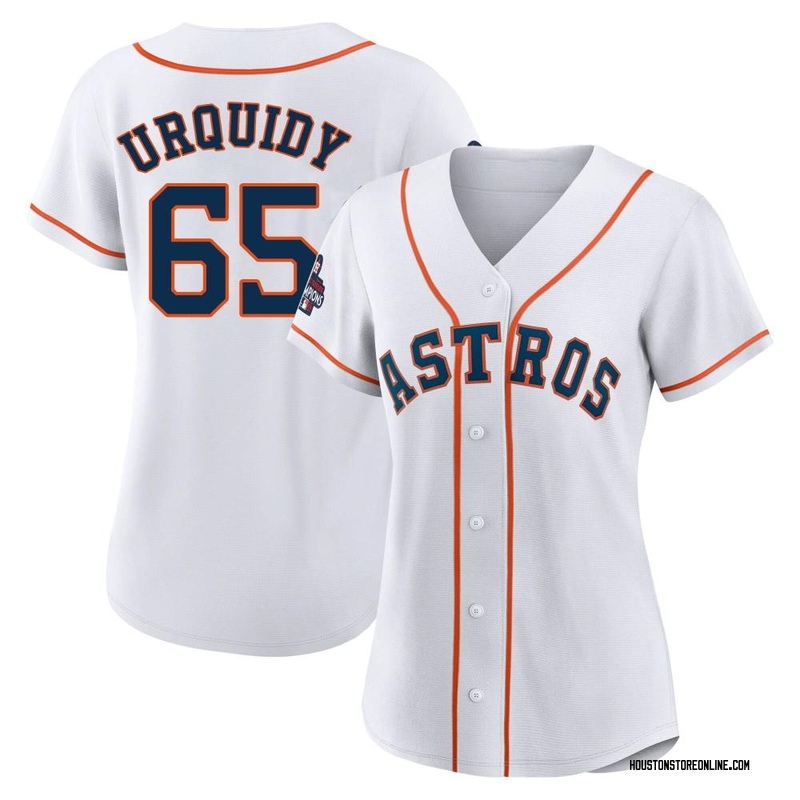 Youth Jose Urquidy Houston Astros Replica White Home Cooperstown