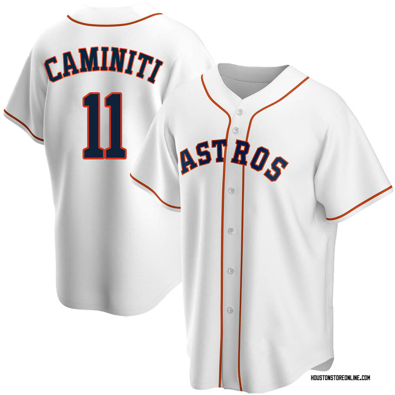 Men's Ken Caminiti Houston Astros Replica Orange Alternate Jersey