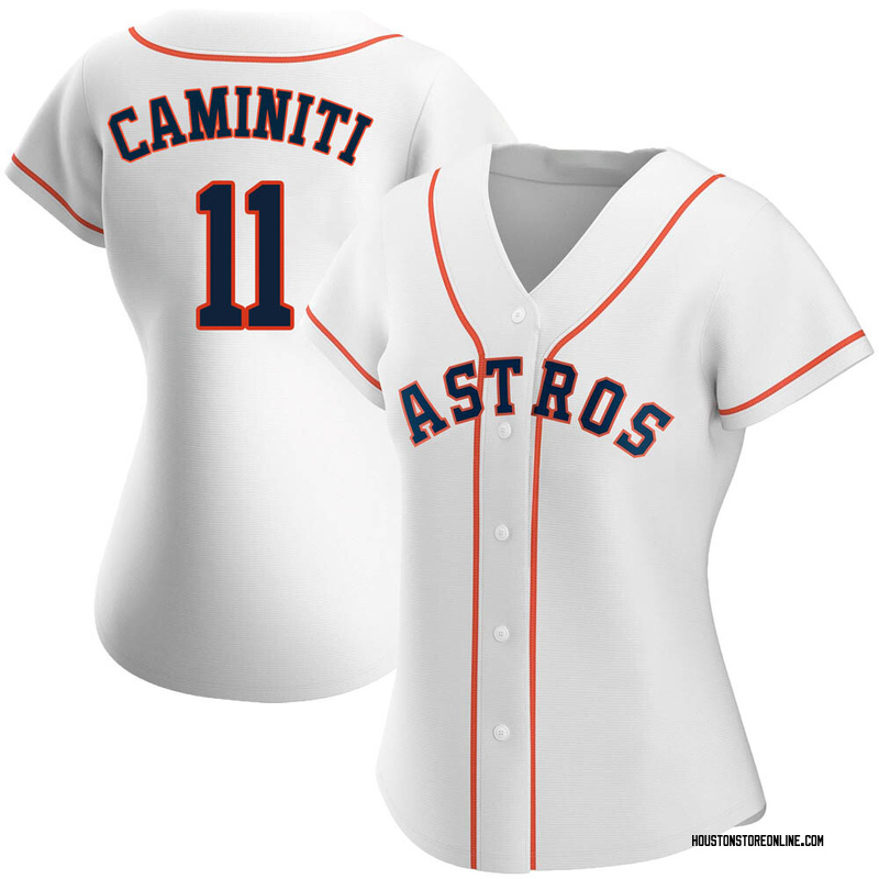 Men's Ken Caminiti Houston Astros Authentic Gray Road Jersey