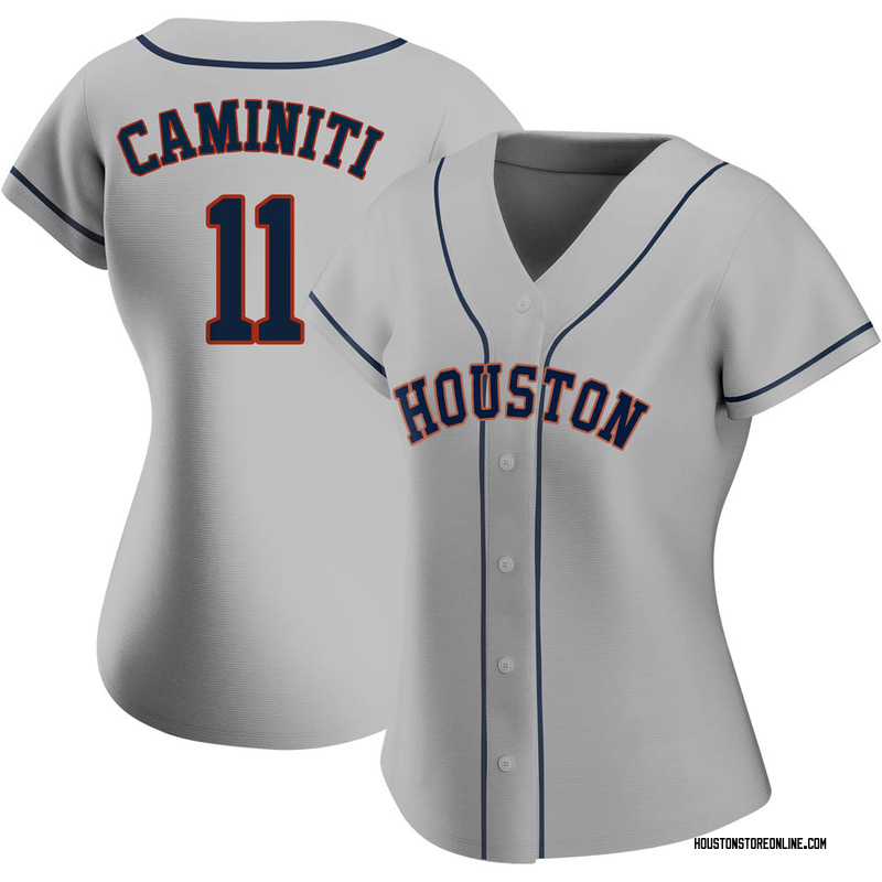 Ken Caminiti Women's Houston Astros Road 2020 Jersey - Gray Authentic